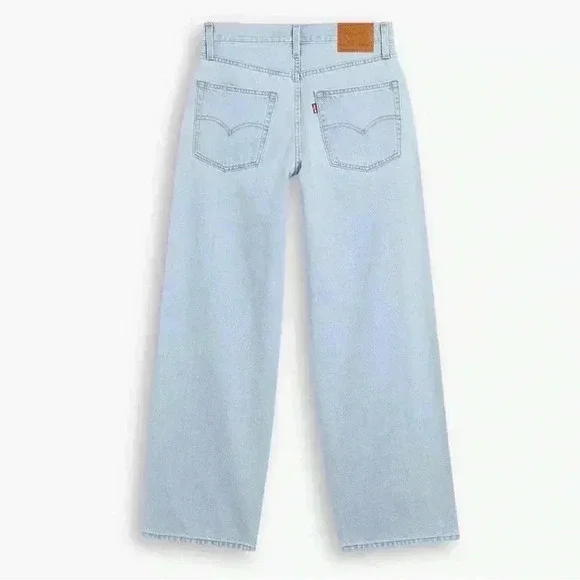 Levi’s Baggy Dad Jeans in Light Sugar/Light Wash, size 32x28, NWT